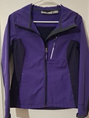 Free Tech Women's Purple Performance Softshell Jacket
